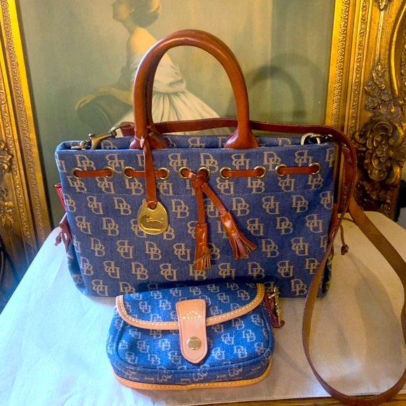 Dooney & Bourke Bags Dooney And Bourke Denim Set Poshmark